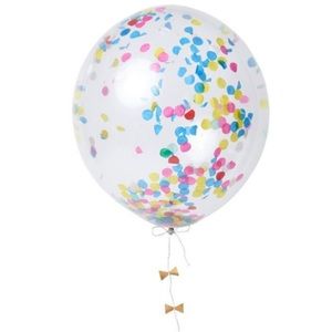 4 confetti balloon kit
